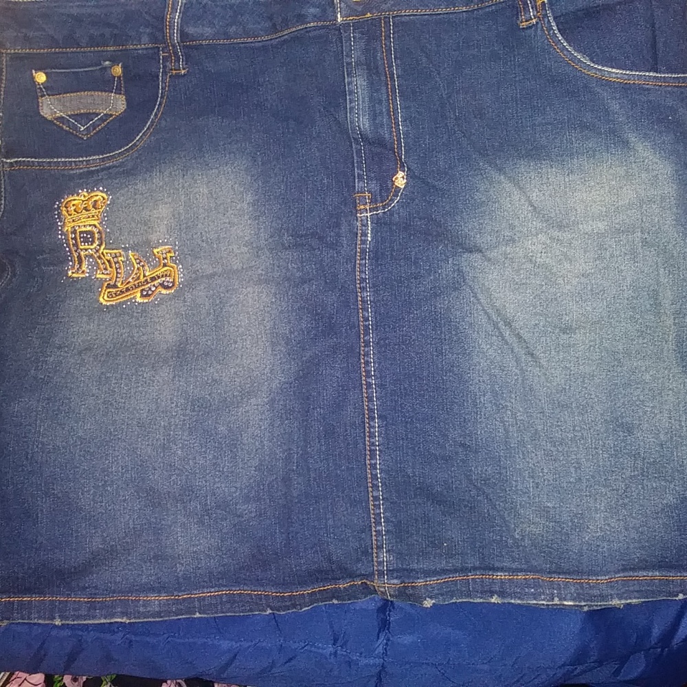Rocawear Blue Jean Skirt